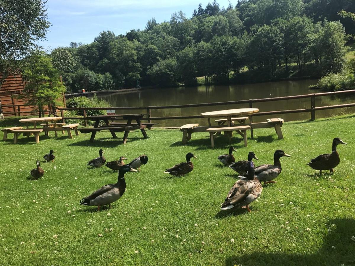 Conkers Lodge For 6 With Hot Tub & Secluded Decking - Spa Resort In Devon Chudleigh エクステリア 写真